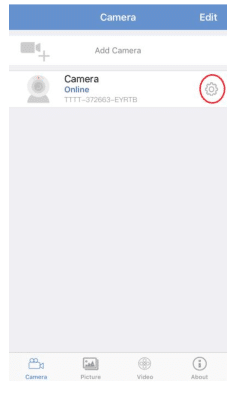 wifi Camera Connect iPhone.5